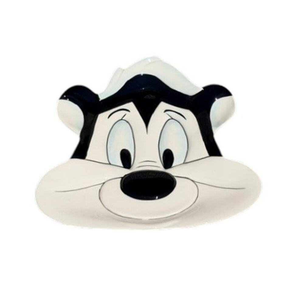 Vintage Warner Bros Studio Store Pepe Le Pew Ceramic Wall Plaque 1994